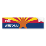 FREE ARIZONA! BUMPER STICKERS