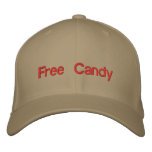 Free Candy embroidered hats