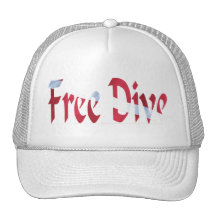 FREE DIVE-Dive for Divers Diving Mesh Hat