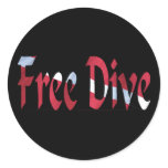FREE DIVE-Dive for Divers Diving stickers