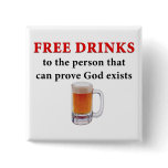 Free Drinks Pins