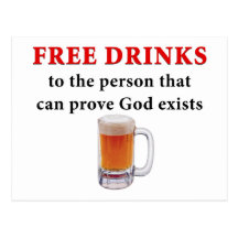 Free Drinks Post Cards