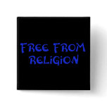 Free From Religion Pinback Buttons