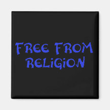 Free From Religion Refrigerator Magnets