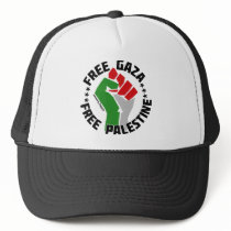 free gaza free palestine mesh hat