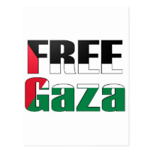 Free Gaza Post Card