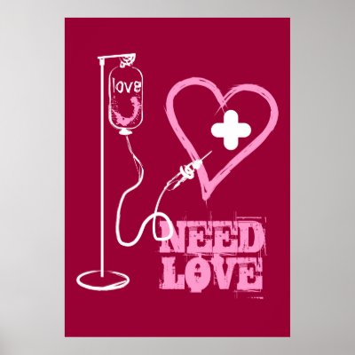 Free healed Heart ready for new love Pillows Poste Poster