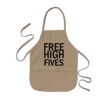 Free High Fives Apron