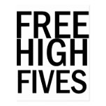 Free High Fives Post Cards