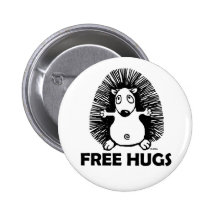 Free hugs pins