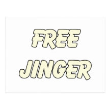 Free Jinger (2) Post Card