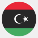 Free Libya Flag Sticker