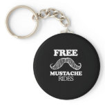 FREE MUSTACHE RIDES T-shirt