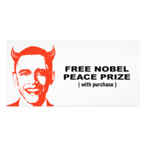 Free Nobel Peace Prize with purchace Customized Photo Card