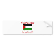 Free Palestine Bumper Sticker