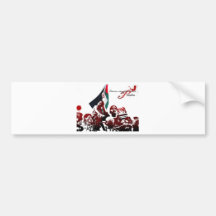 FREE PALESTINE BUMPER STICKERS