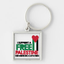 Free Palestine Key Chains