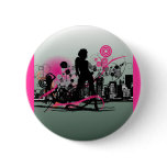free-party-vector pinback button