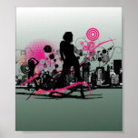 free-party-vector poster