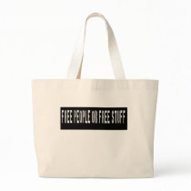 Free People or Free Stuff Stencil Bag