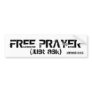 FREE PRAYER bumber basic