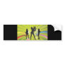 Free Silhouettes of Dancing Girls Bumper Sticker