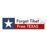 Free TEXAS bumper stickers