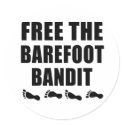 Free the Barefoot Bandit Tshirts stickers