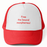 Free the bound morphemes! hats