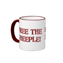 Free The Sheeple! Coffee Mugs