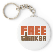 Free Thinker Key Chains