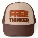 Free Thinker using Logic and Reason hats