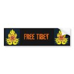 Free Tibet Bumper Sticker bumper stickers