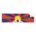 Free Tibet Bumper Sticker bumper stickers