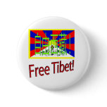 Free Tibet! buttons