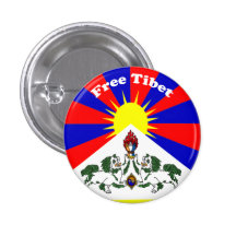 Free Tibet Buttons