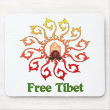 Free Tibet Candle Mouse Mat