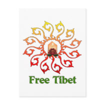 Free Tibet Candle