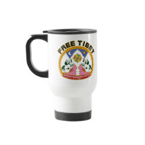 Free Tibet Emblem Mugs