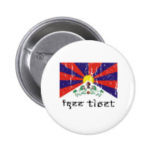 Free Tibet Gifts Pin