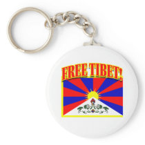 FREE TIBET KEYCHAIN