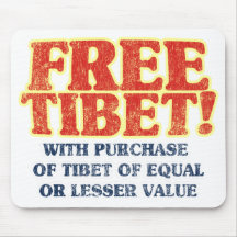 Free Tibet Mousepad