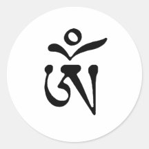 FREE TIBET ROUND STICKER