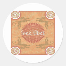 Free Tibet Sticker
