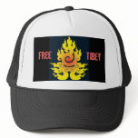 Free Tibet Trucker hats