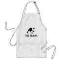 Free Tilikum Save the Orca Killer Whale aprons