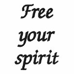 Free your spirit polo embroidered shirts