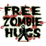 Free Zombie Hugs photo sculptures