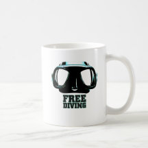 Freediving Classic White Mug