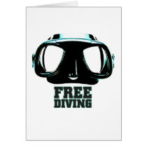 Freediving Folding Card